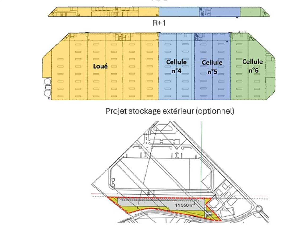 Location entrepots 19812 m² divisibles à partir de 6540 m²