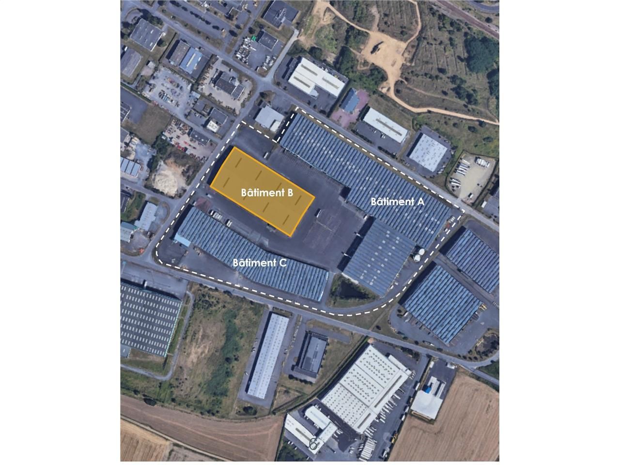 Au Sud-Est de Caen,  CBRE vous propose à la locat