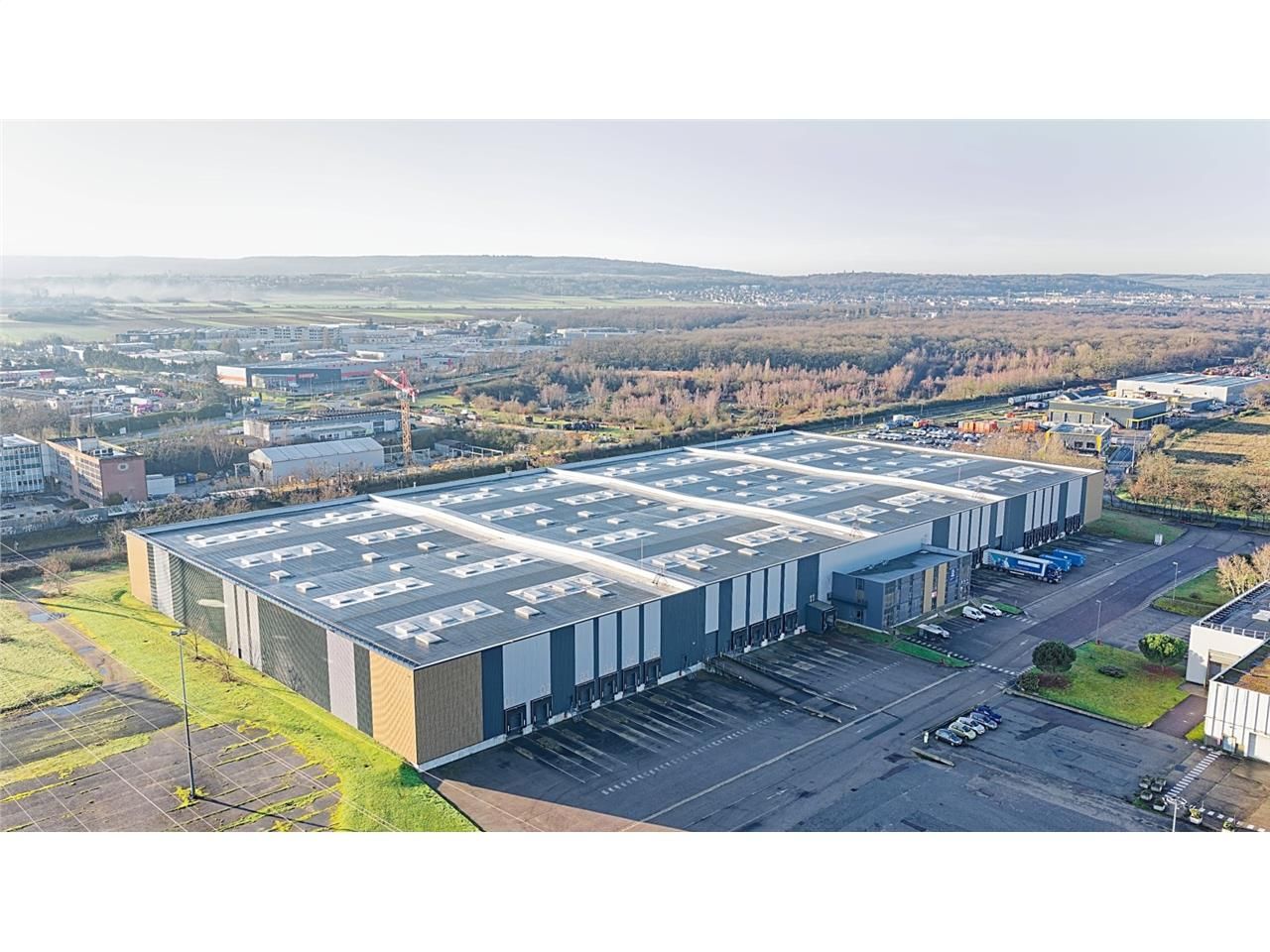 A 39 km à l'Ouest de Paris, CBRE vous propose dan