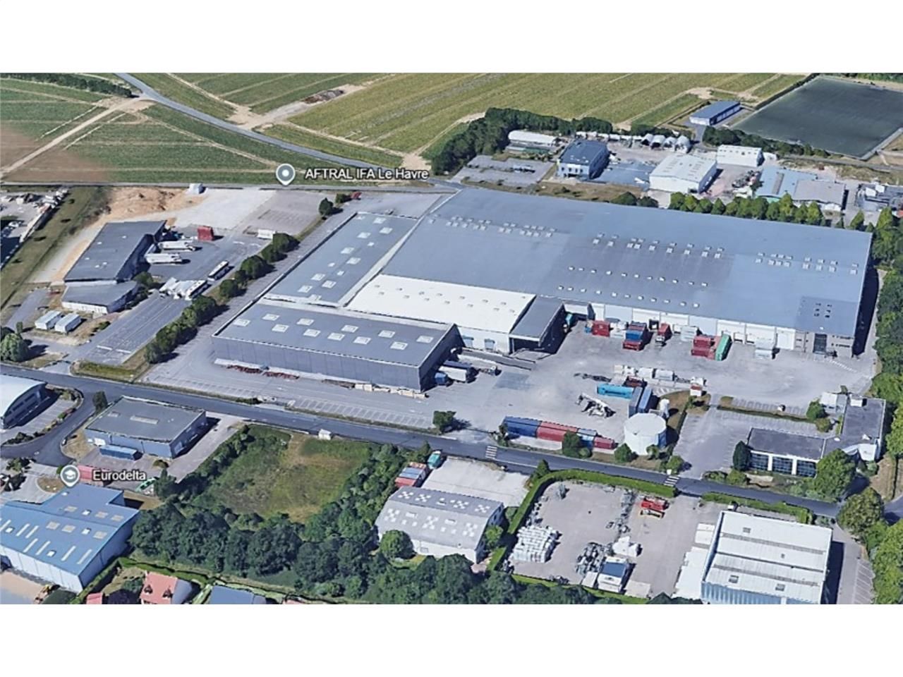 A proximité du Havre, CBRE vous propose un entrep
