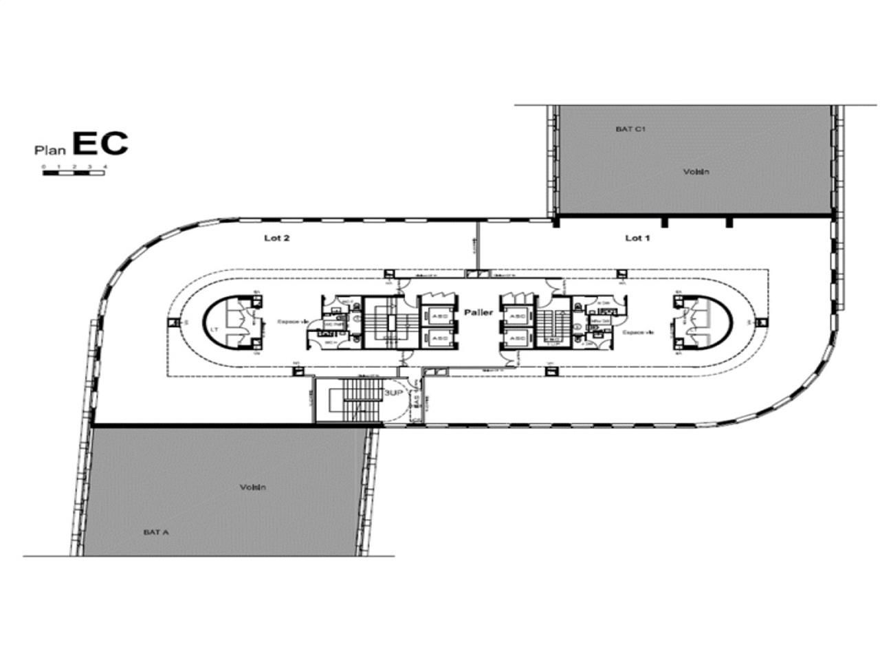 Vente bureaux 4273 m² divisibles à partir de 423 m²