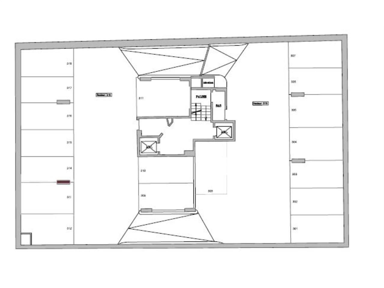 Location bureaux 2146 m² divisibles à partir de 158 m²