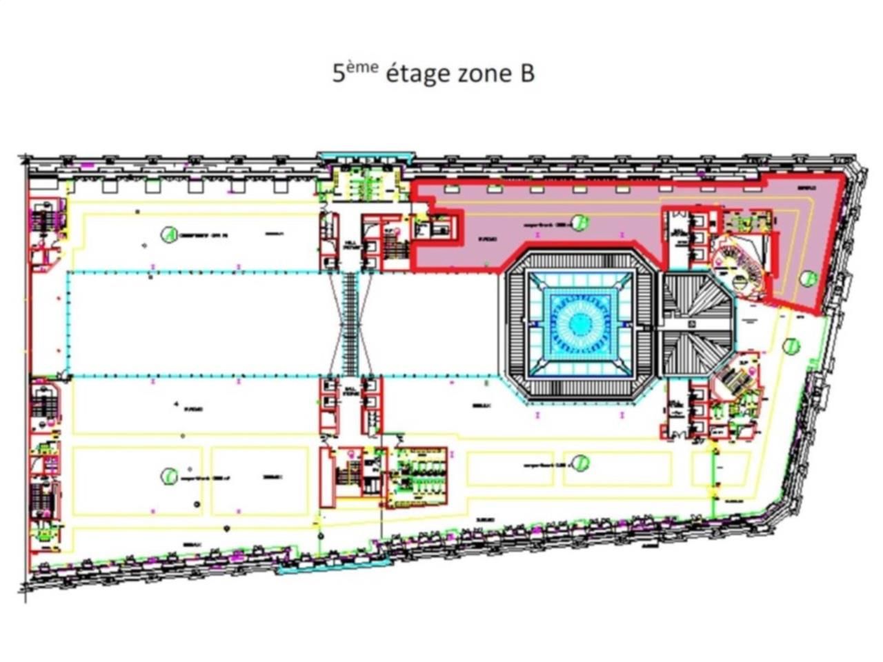 Location bureaux 767 m² non divisibles