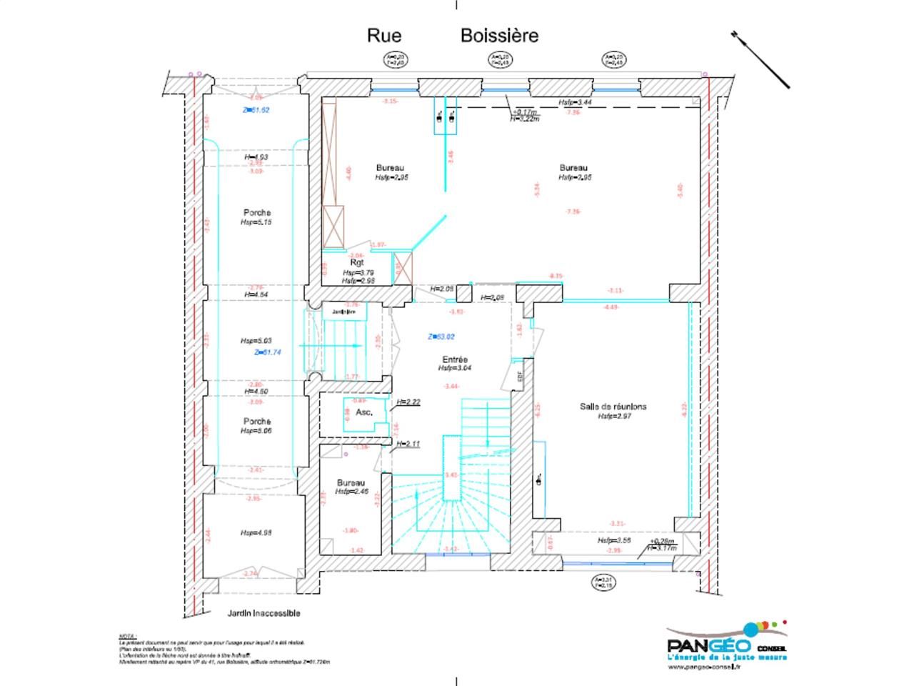 Location bureaux 951 m² non divisibles