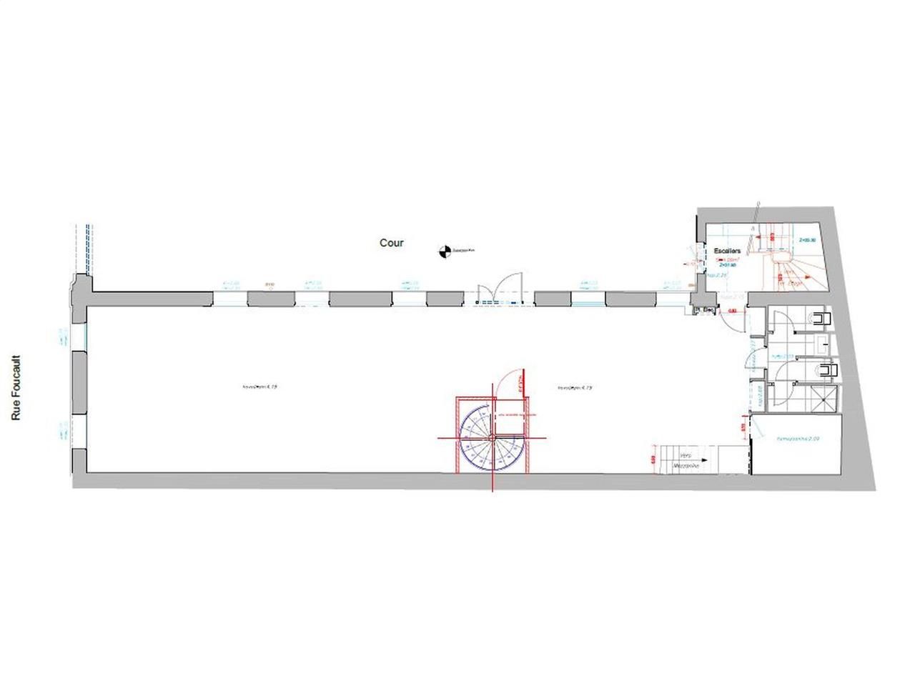 Location bureaux 507 m² non divisibles