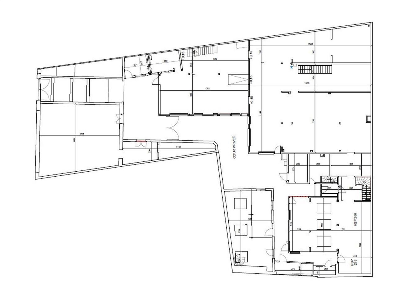 Location bureaux 901 m² non divisibles