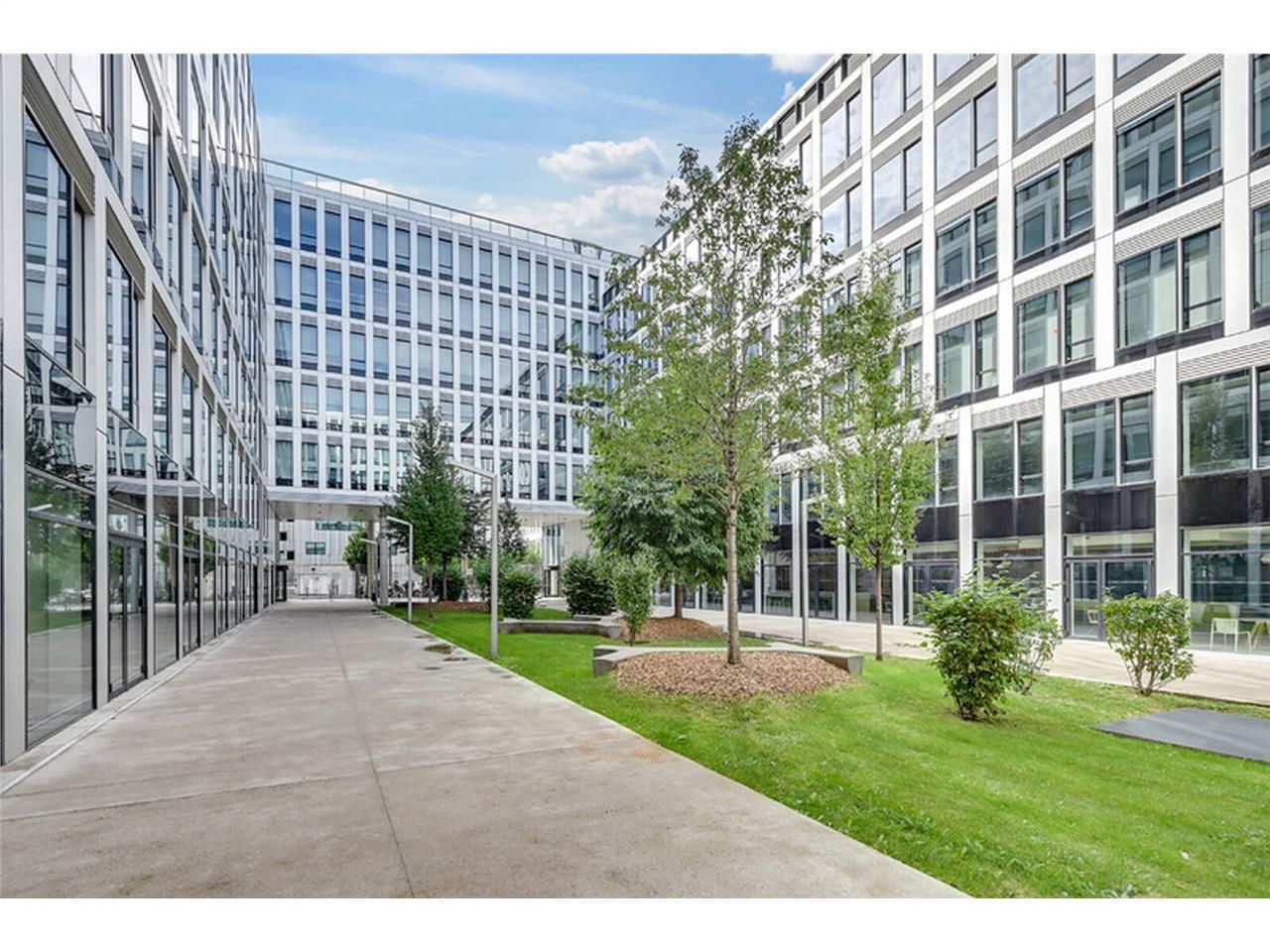 Au sein du nouveau quartier de la Porte Pouchet. 