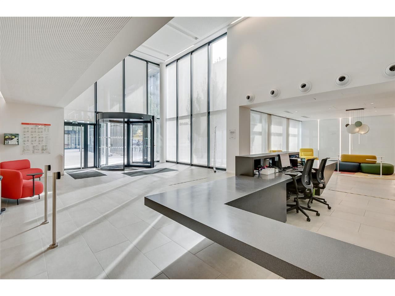 Au sein du nouveau quartier de la Porte Pouchet. 