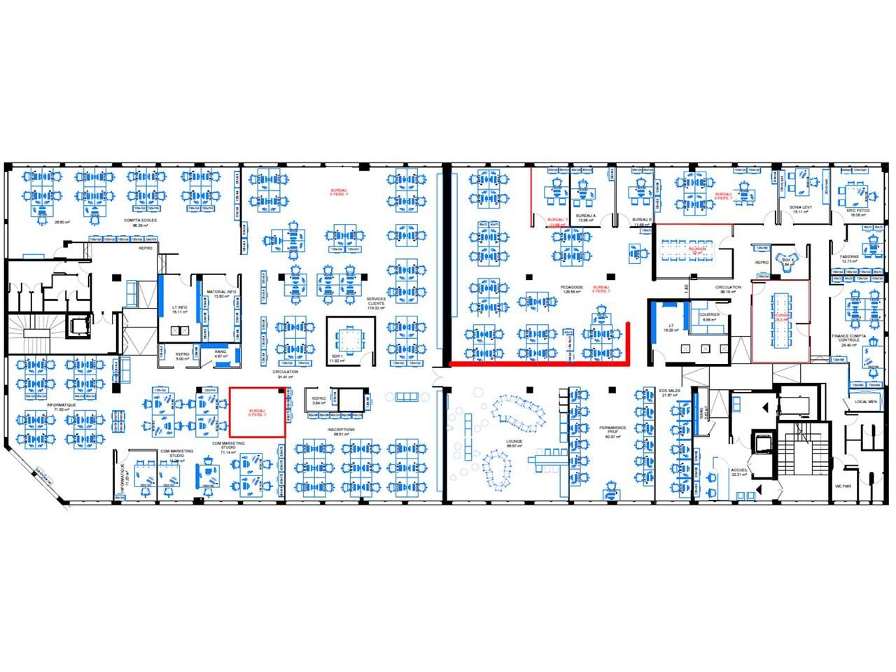 Au sein d'un immeuble tertiaire activités/ bureau
