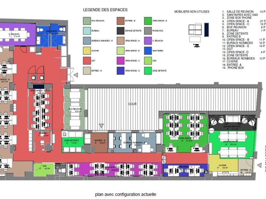 Location bureaux à Paris 75002