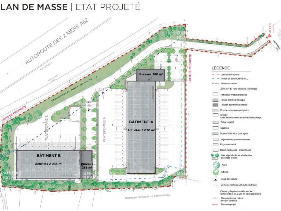 5800 m² pour ce activité en location à Bouloc