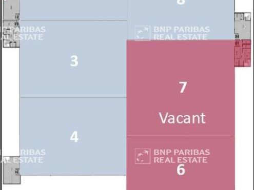 8265 m² pour cetentrepôts classe a en location à Corbas