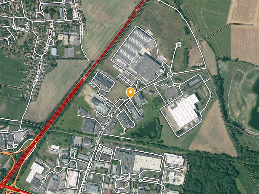 11388 m² pour cetentrepôts classe a en location à Villeneuve-saint-germain