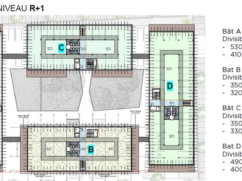 7690.28 m² pour ce bureaux en location à Mérignac