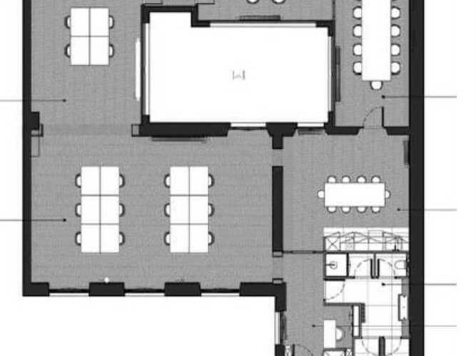 Location bureaux 200 m² non divisibles