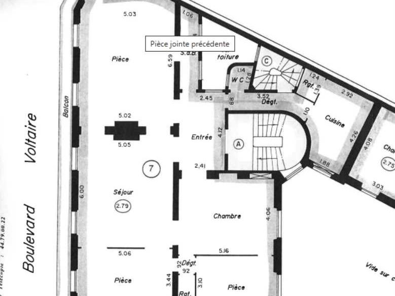 Vente bureaux 151 m² non divisibles