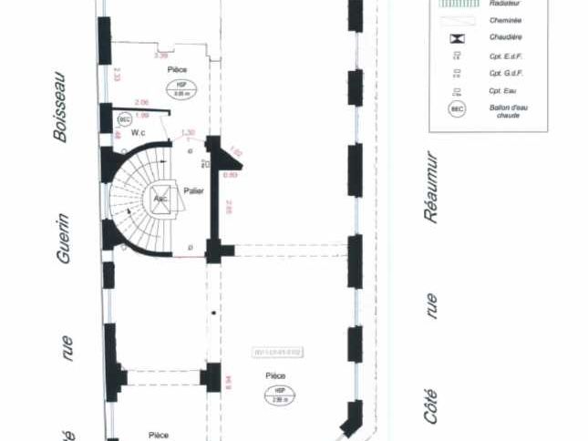 Location bureaux 126 m² non divisibles