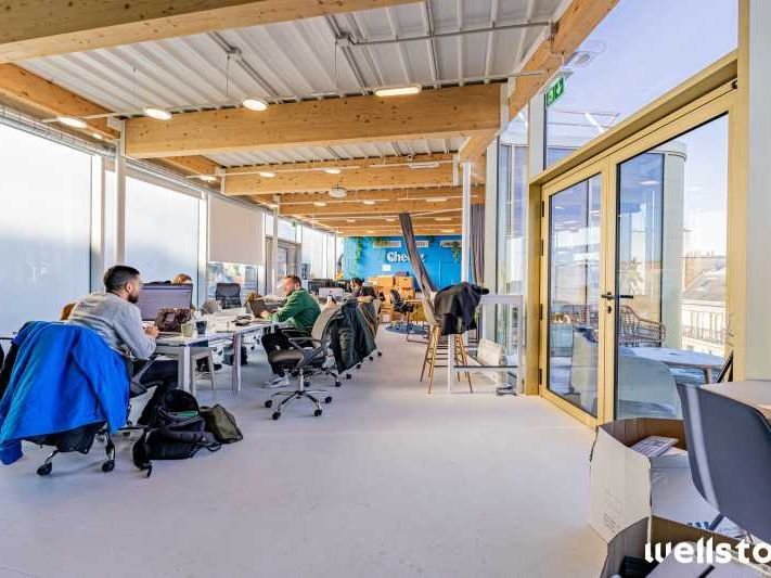 A toute proximité de la gare Saint Lazare, et au 