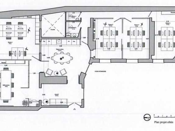Location bureaux 330 m² divisibles à partir de 150 m²