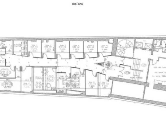 Location bureaux 1065 m² divisibles à partir de 39 m²