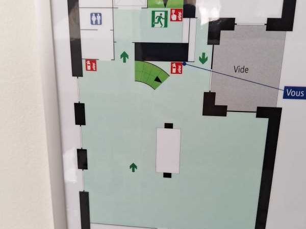 Location bureaux 130 m² non divisibles