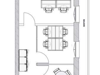 Location bureaux 60 m² non divisibles