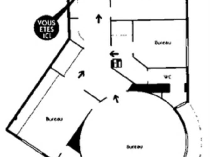 Location bureaux 78 m² non divisibles