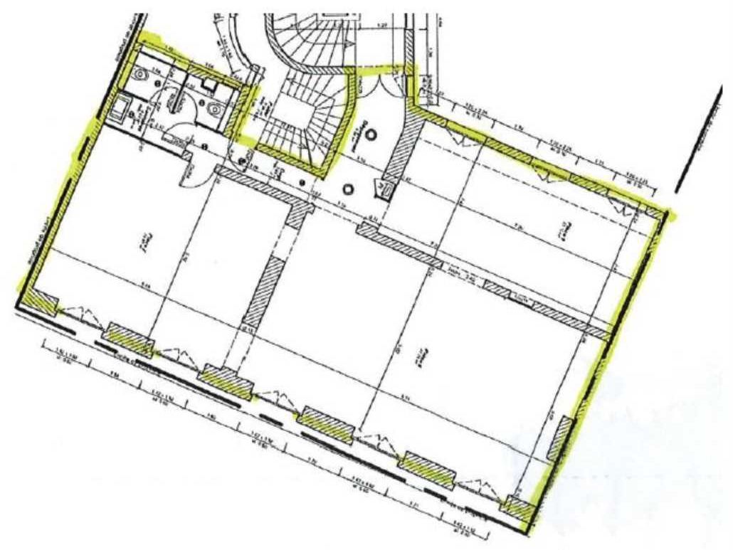 Location bureaux 130 m² non divisibles
