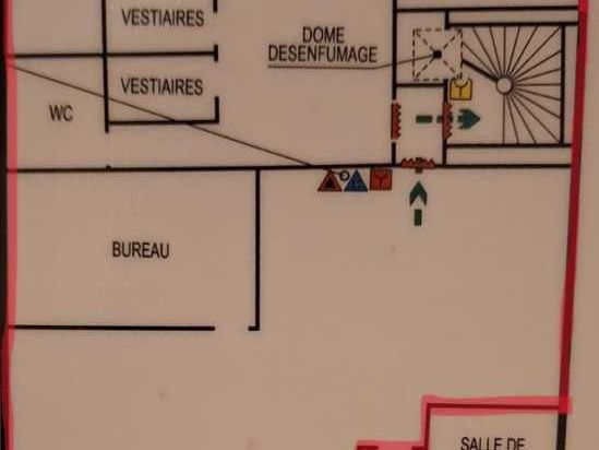 Location bureaux 142 m² non divisibles