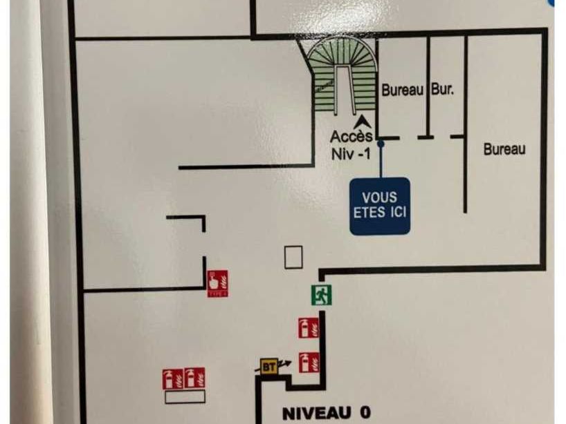 Location bureaux 320 m² non divisibles