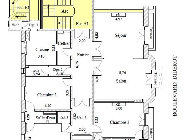 Vente bureaux 1473 m² divisibles à partir de 144 m²