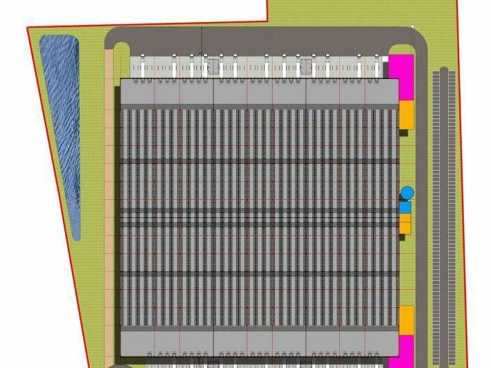 37988 m² pour cetentrepôts classe a en location à Appoigny