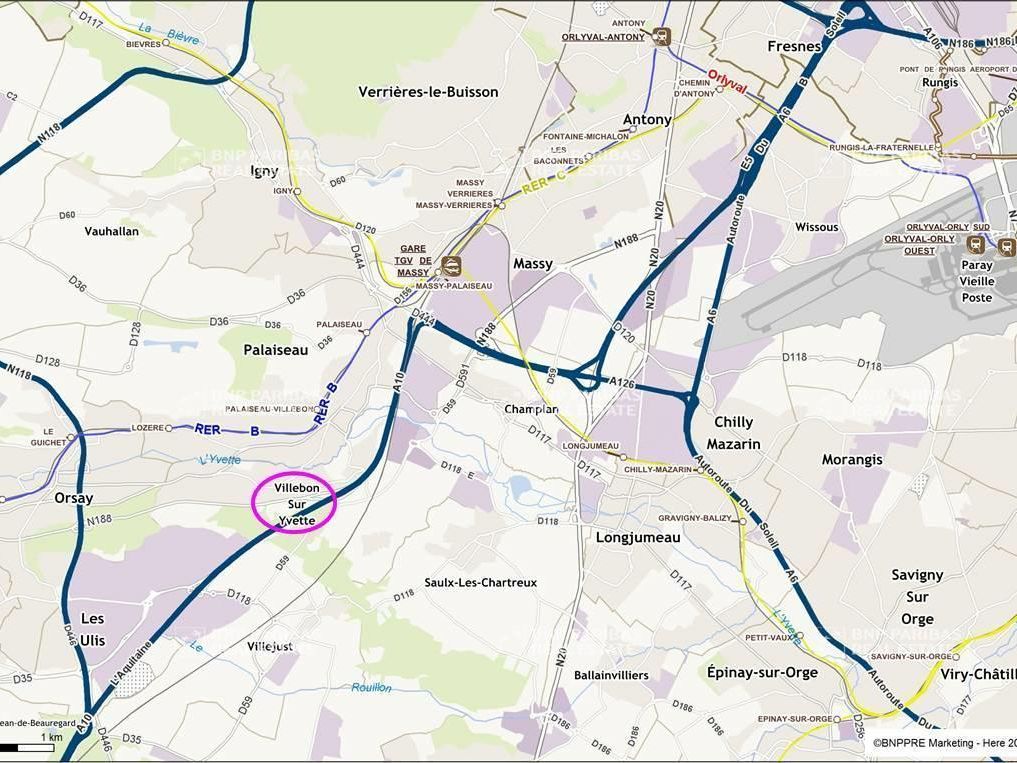 3457 m² pour ce activité en vente à Villebon-sur-yvette