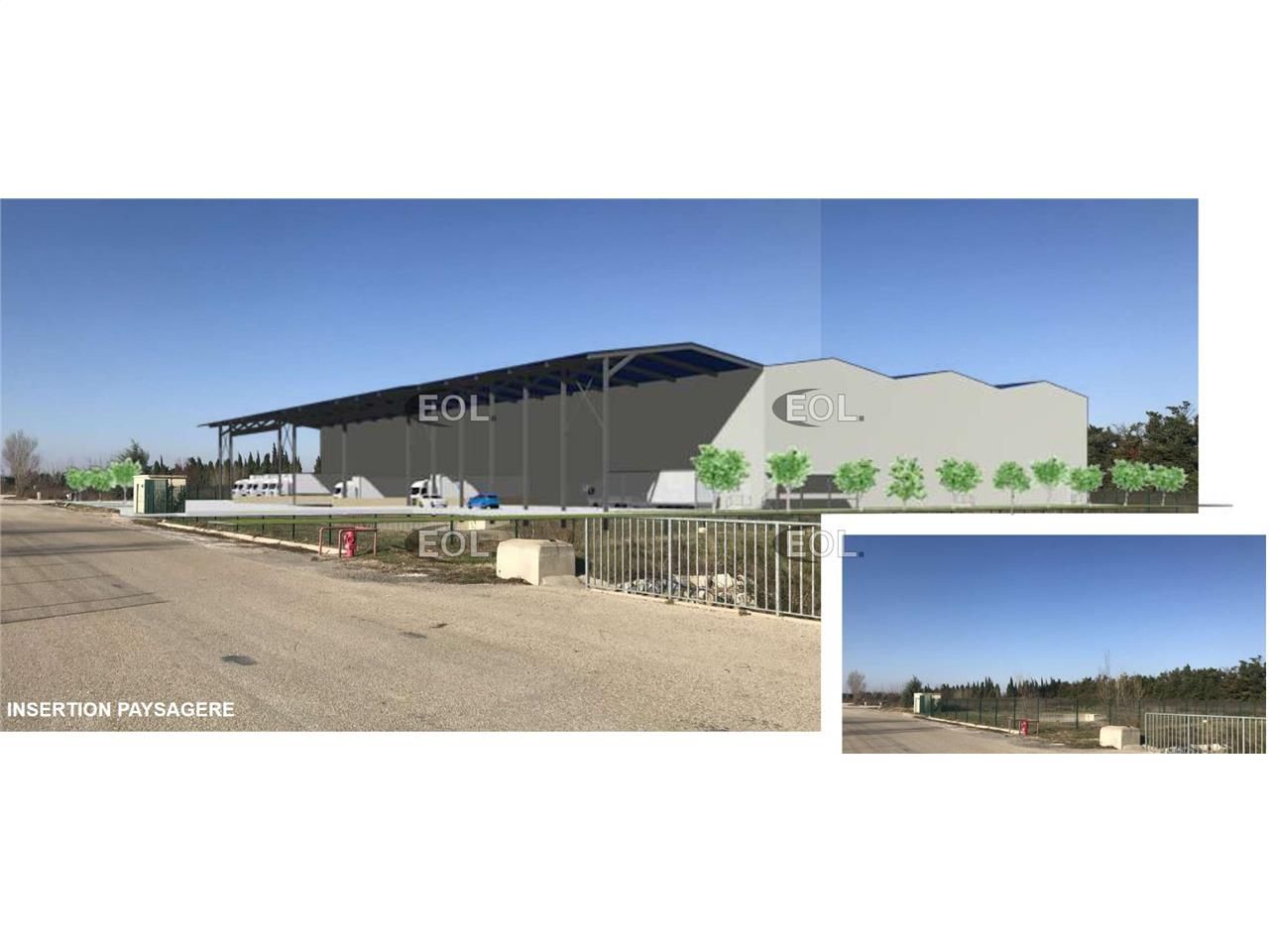 Location Entrepôt 6605 m² non divisibles