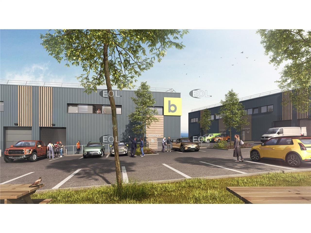 Location Local d'activités 1324 m² non divisibles