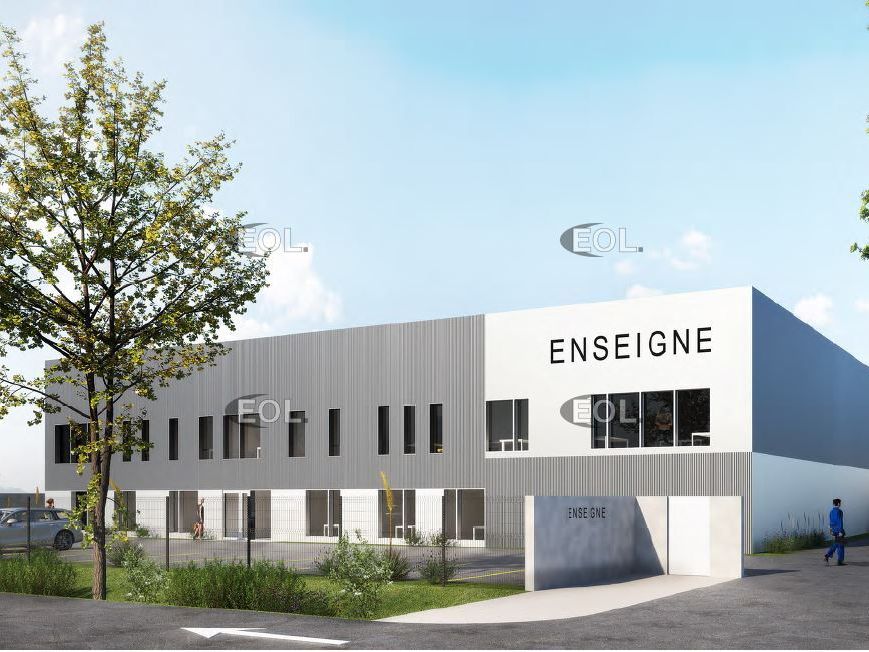 Location Local d'activités 1227 m² non divisibles