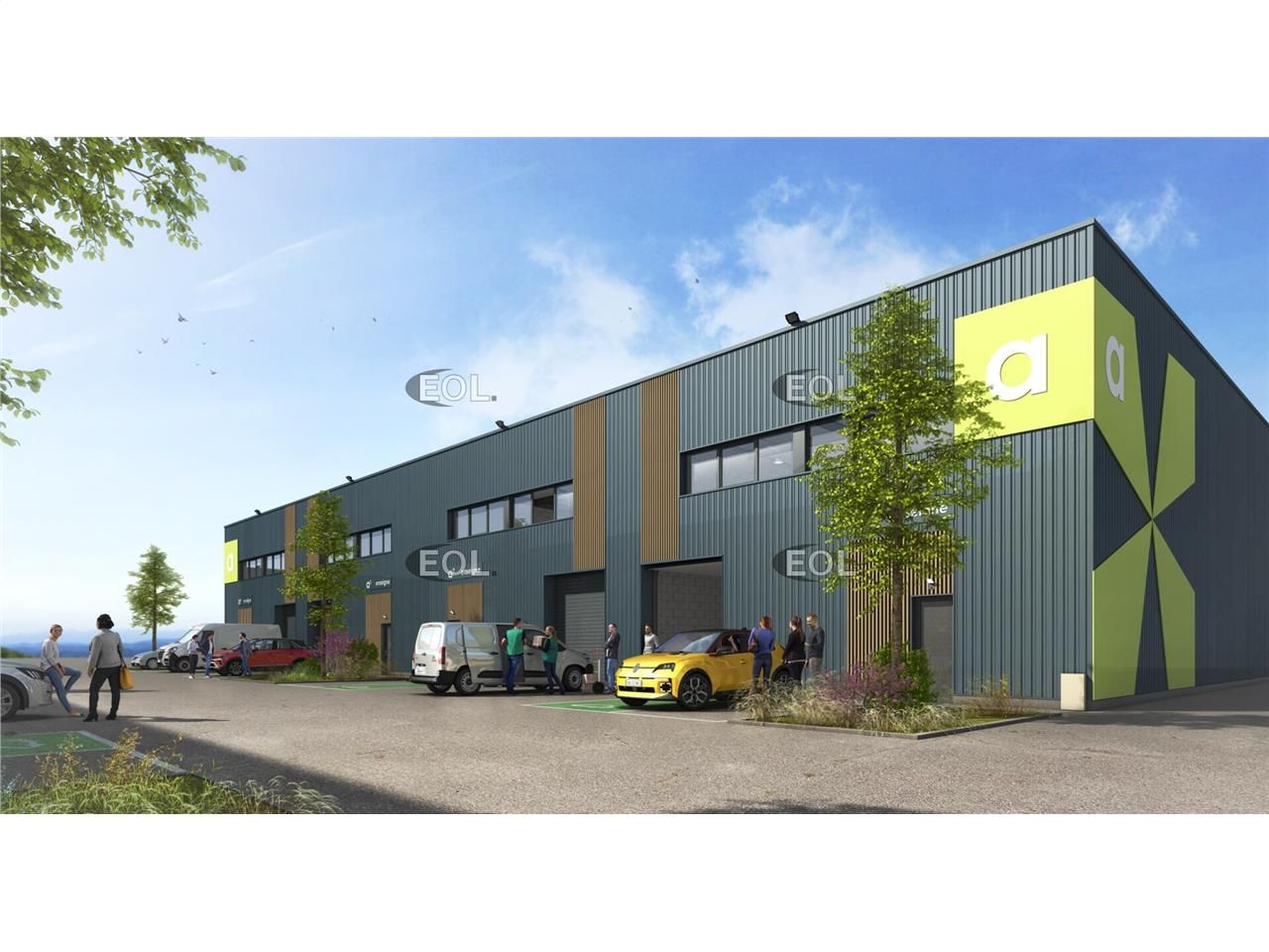 Vente Local d'activités 3124 m² divisibles à partir de 149 m²