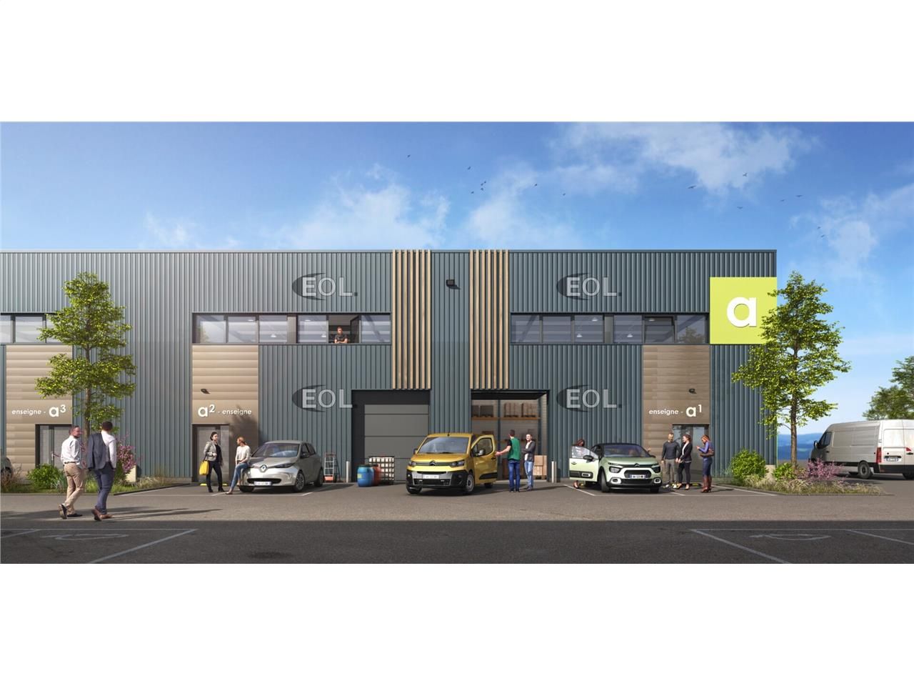 Locaux à vendre :  zone de Lavalduc à Fos-sur-Mer