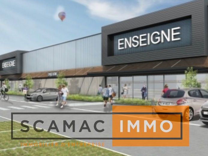 Location Local Commercial 455 m² non divisibles