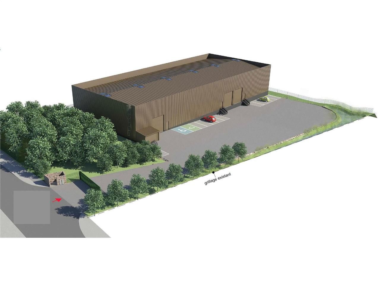 Vente Entrepôt 1500 m² non divisibles