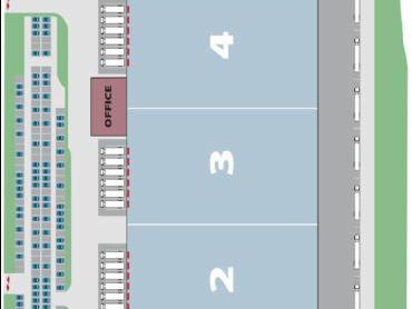6280 m² pour cetentrepôts classe a en location à Servon