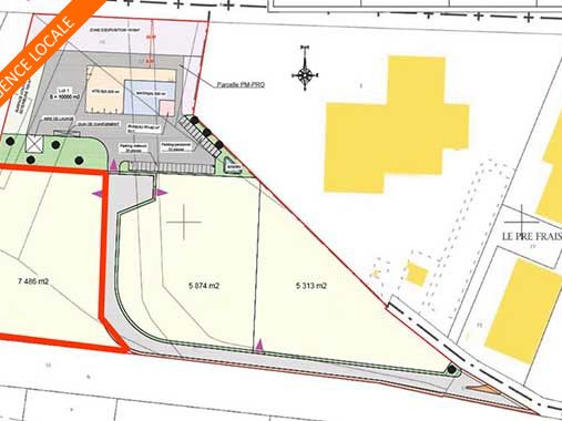 Terrain à vendre - 4305 m²