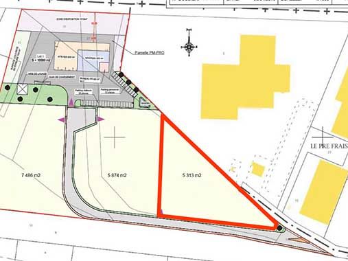 Terrain à vendre - 5300 m²