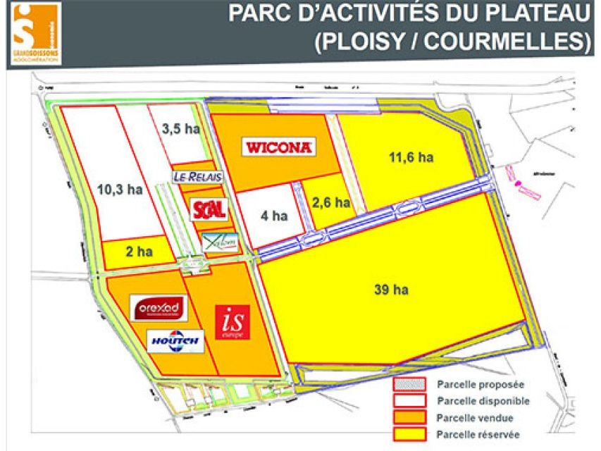 Location activité/entrepôt - 23000 m²