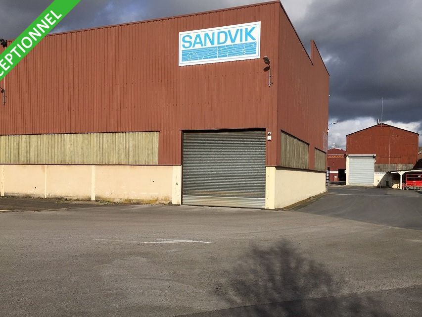 Bâtiment industriel de 1000m² à louer au Sud de Saint Quentin (02).