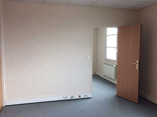 Location bureaux 250 m² non divisibles