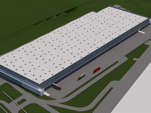 Location entrepot 5700 m² non divisibles