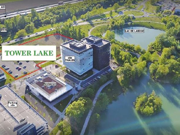 Location bureau - 9850 m²