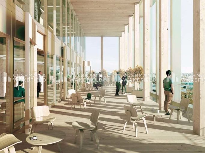 Location bureaux 5094 m² divisibles à partir de 642 m²