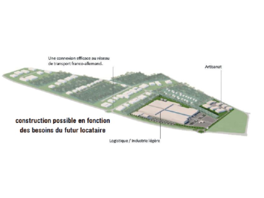 Bâtiment industriel et logistique - 14 Ha - à louer à Creutzwald (57)